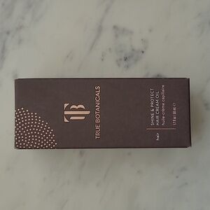 NIB True Botanicals Shine & Protect Hair Cream Oil